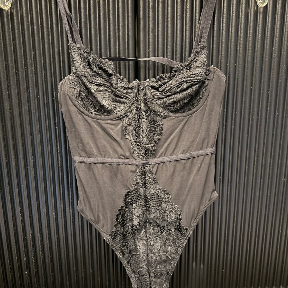Black Lace Bodysuit
